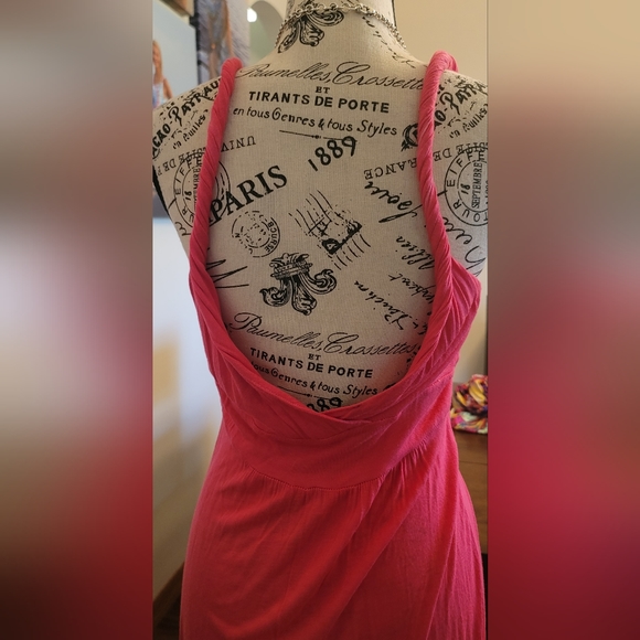 INC International Concepts ||  Deep-V Raspberry Ombre Maxi - Women's Size M - Picture 5 of 10